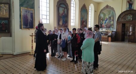 В Сретенском храме прошла встреча-экскурсия, посвящённая 195 летию официальной истории Донской епархии.