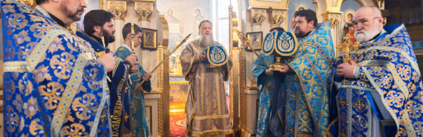 15 февраля 2025 года, в день празднования Сретения Господня, Глава Донской митрополии митрополит Ростовский и Новочеркасский Меркурий совершил Божественную Литургию в храме.